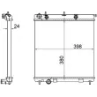 Radiateur, refroidissement du moteur MAHLE CR 558 001S - Visuel 1