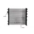 Radiateur, refroidissement du moteur MAHLE CR 558 001S - Visuel 2