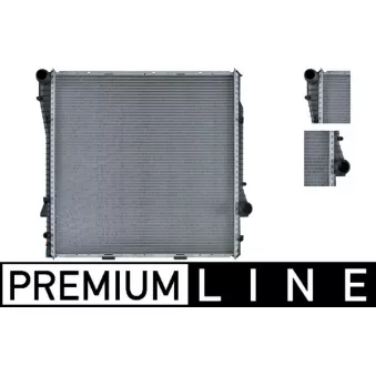 Radiateur, refroidissement du moteur MAHLE CR 566 000P