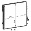 Radiateur, refroidissement du moteur MAHLE CR 566 000P - Visuel 2