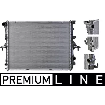 Radiateur, refroidissement du moteur MAHLE CR 568 000P