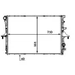 Radiateur, refroidissement du moteur MAHLE CR 568 000P - Visuel 2