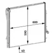 Radiateur, refroidissement du moteur MAHLE CR 573 000P - Visuel 2