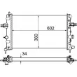 Radiateur, refroidissement du moteur MAHLE CR 574 000S - Visuel 1