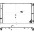 Radiateur, refroidissement du moteur MAHLE CR 576 000P - Visuel 2