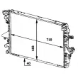 Radiateur, refroidissement du moteur MAHLE CR 584 000P - Visuel 2