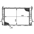 Radiateur, refroidissement du moteur MAHLE CR 591 000S - Visuel 2