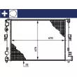Radiateur, refroidissement du moteur MAHLE CR 592 000S - Visuel 1
