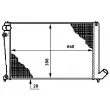 Radiateur, refroidissement du moteur MAHLE CR 593 000S - Visuel 2