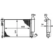 Radiateur, refroidissement du moteur MAHLE CR 595 000S - Visuel 2