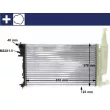 Radiateur, refroidissement du moteur MAHLE CR 596 000S - Visuel 1