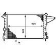 Radiateur, refroidissement du moteur MAHLE CR 600 000S - Visuel 2