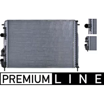 Radiateur, refroidissement du moteur MAHLE CR 602 000P