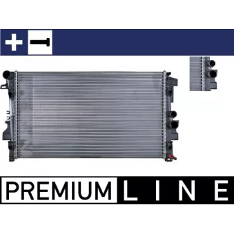 Radiateur, refroidissement du moteur MAHLE CR 608 000P