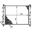 Radiateur, refroidissement du moteur MAHLE CR 610 000S - Visuel 2