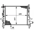 Radiateur, refroidissement du moteur MAHLE CR 614 000S - Visuel 2
