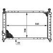 Radiateur, refroidissement du moteur MAHLE CR 621 000S - Visuel 1