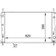 Radiateur, refroidissement du moteur MAHLE CR 629 000S - Visuel 2