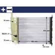 Radiateur, refroidissement du moteur MAHLE CR 630 000S - Visuel 1