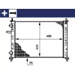 Radiateur, refroidissement du moteur MAHLE CR 631 000S - Visuel 1