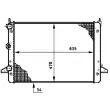Radiateur, refroidissement du moteur MAHLE CR 640 000S - Visuel 1
