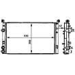 Radiateur, refroidissement du moteur MAHLE CR 645 000P - Visuel 2