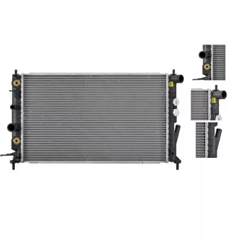 Radiateur, refroidissement du moteur MAHLE CR 649 000S