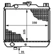 Radiateur, refroidissement du moteur MAHLE CR 651 000S - Visuel 1