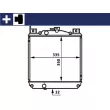 Radiateur, refroidissement du moteur MAHLE CR 655 000S - Visuel 1