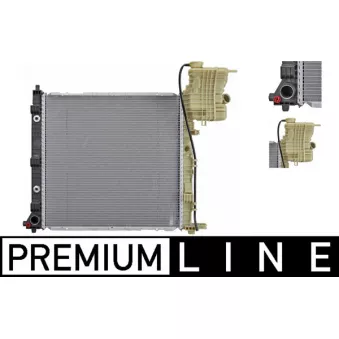 Radiateur, refroidissement du moteur MAHLE CR 680 000P