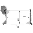 Radiateur, refroidissement du moteur MAHLE CR 711 000P - Visuel 2