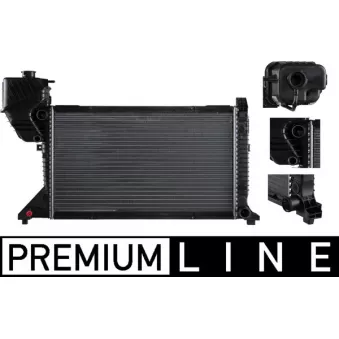 Radiateur, refroidissement du moteur MAHLE CR 727 000P