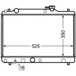 Radiateur, refroidissement du moteur MAHLE CR 743 000S - Visuel 1