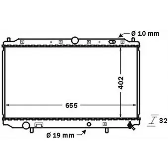 Radiateur, refroidissement du moteur MAHLE