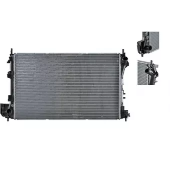 Radiateur, refroidissement du moteur MAHLE CR 763 000S