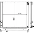 Radiateur, refroidissement du moteur MAHLE CR 765 000P - Visuel 1