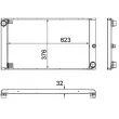Radiateur, refroidissement du moteur MAHLE CR 766 000P - Visuel 1