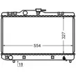 Radiateur, refroidissement du moteur MAHLE CR 768 000S - Visuel 1