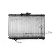 Radiateur, refroidissement du moteur MAHLE CR 768 000S - Visuel 2