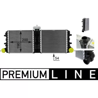 Radiateur, refroidissement du moteur MAHLE