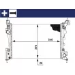 Radiateur, refroidissement du moteur MAHLE CR 773 000S - Visuel 1