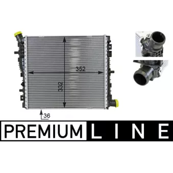 Radiateur, refroidissement du moteur MAHLE