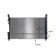 Radiateur, refroidissement du moteur MAHLE CR 781 000S - Visuel 2