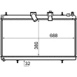 Radiateur, refroidissement du moteur MAHLE CR 802 000S - Visuel 1