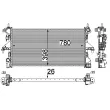 Radiateur, refroidissement du moteur MAHLE CR 808 000P - Visuel 2