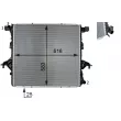 Radiateur, refroidissement du moteur MAHLE CR 81 000S - Visuel 1