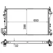 Radiateur, refroidissement du moteur MAHLE CR 834 000S - Visuel 1