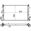Radiateur, refroidissement du moteur MAHLE CR 835 000S - Visuel 1
