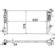 Radiateur, refroidissement du moteur MAHLE CR 840 001S - Visuel 1