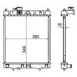 Radiateur, refroidissement du moteur MAHLE CR 844 000S - Visuel 1